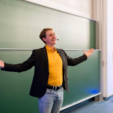 Keynotes Speaker Leadership bei einer internationalen Konferenz