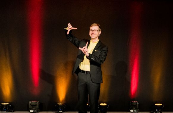 Keynote Speaker Leadership inspiriert internationales Publikum in London