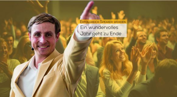 Ein Redner reflektiert seine größten Erfolge aus 2024